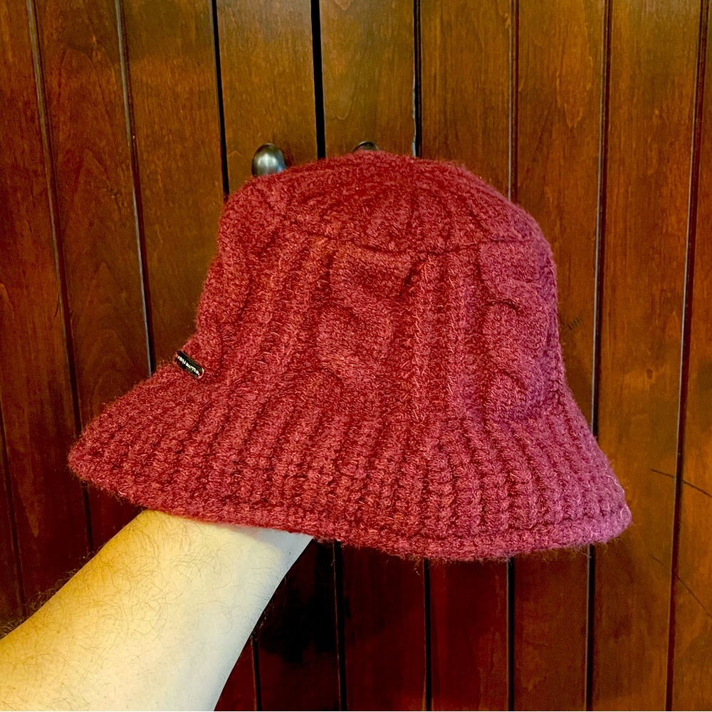 Wool bucket hat
